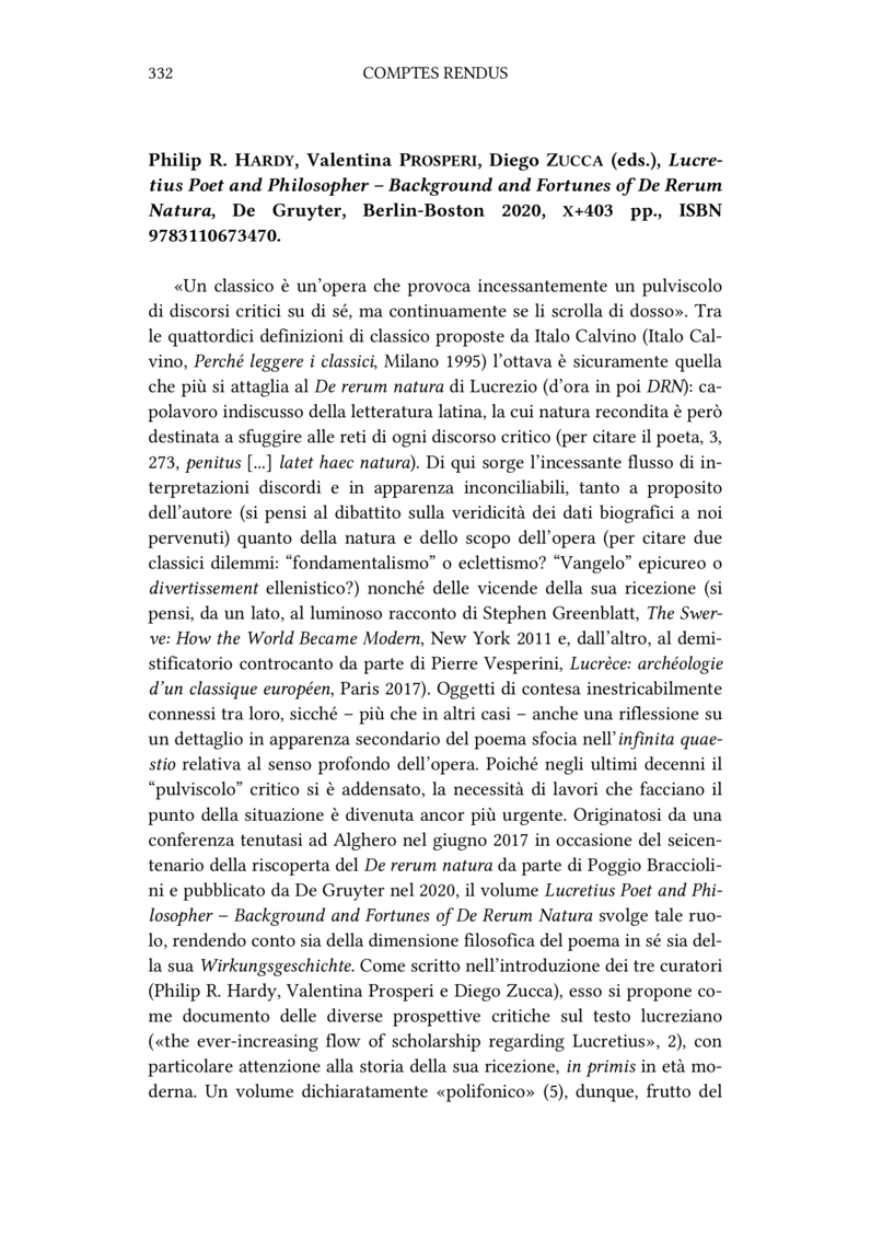 Open gallery for Lucretius Poet and Philosopher