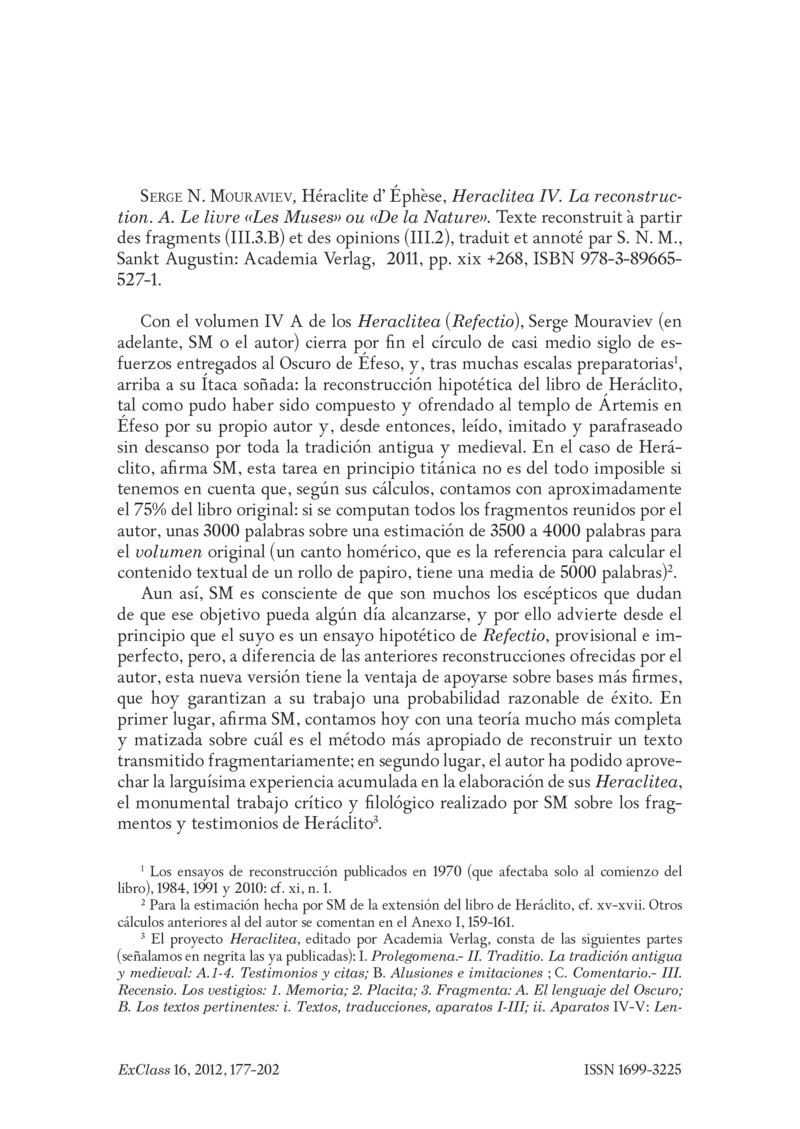 Open gallery for Heraclitea IV.A, La reconstruction