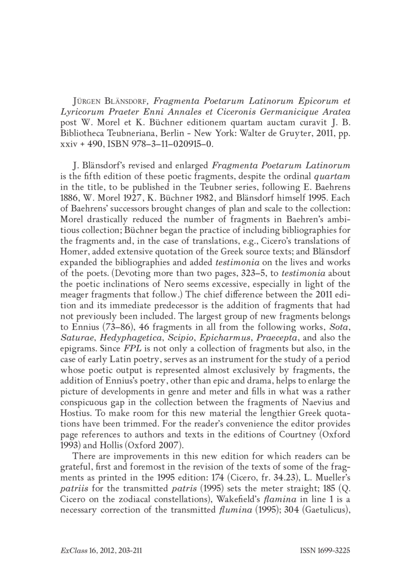 Open gallery for Fragmenta Poetarum Latinorum Epicorum et Lyricorum