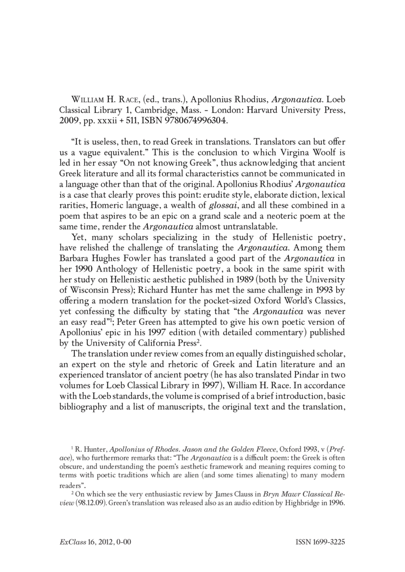 Open gallery for Apollonius Rhodius, Argonautica