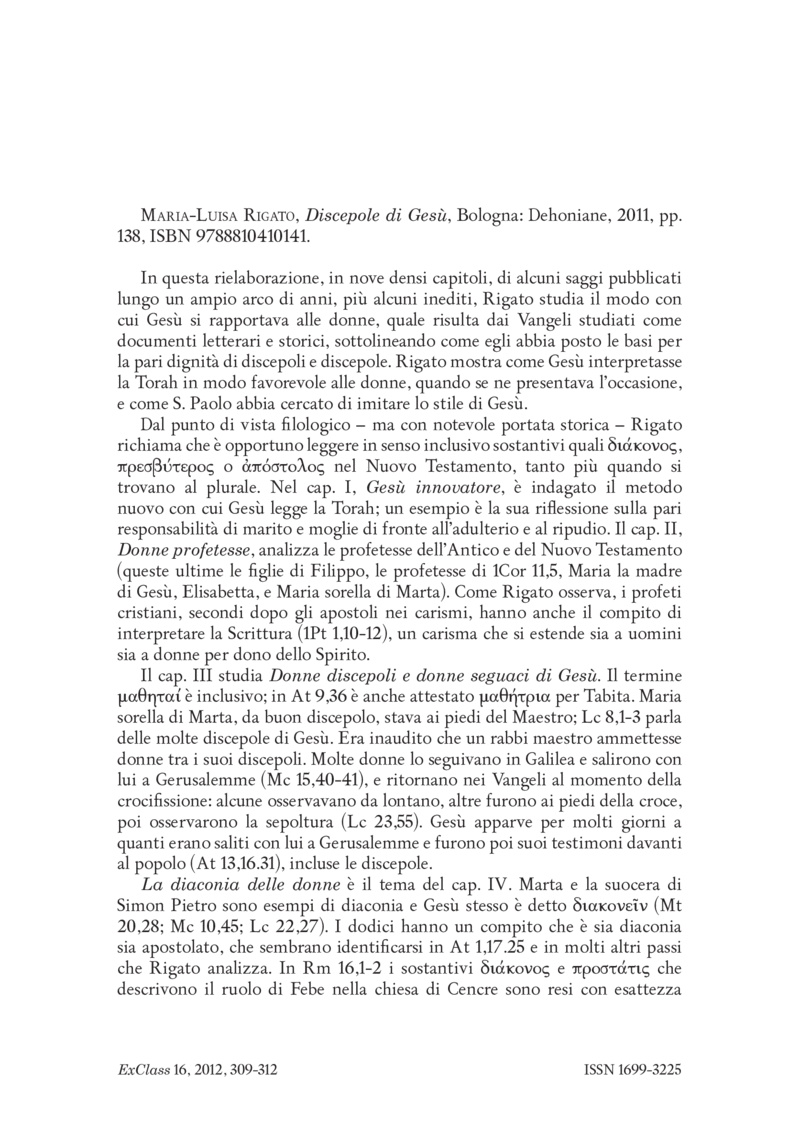 Open gallery for Discepole di Gesù