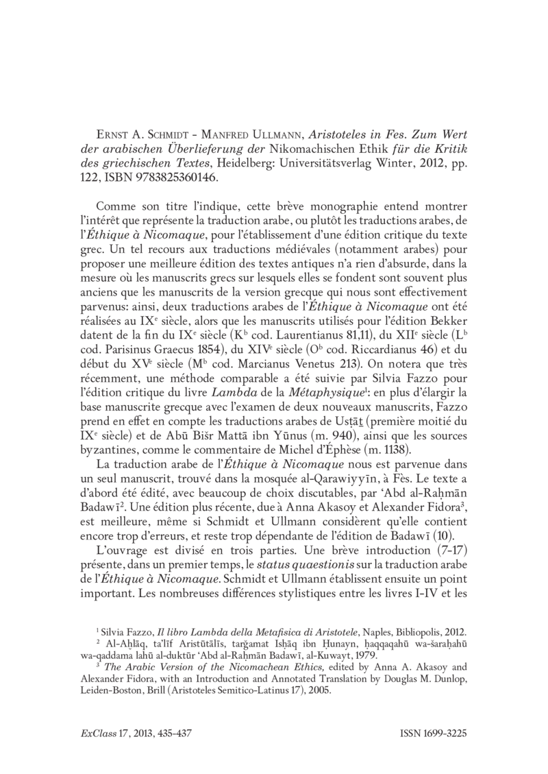 Open gallery for Aristoteles in Fes