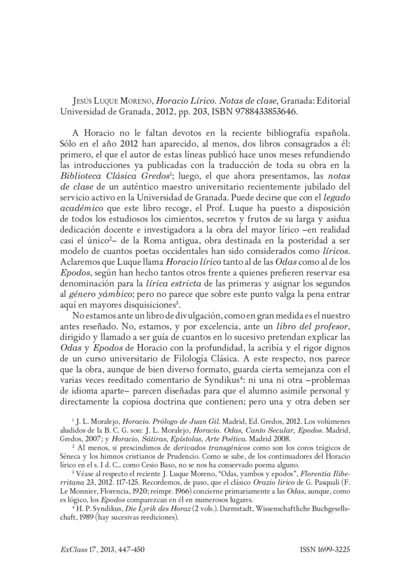 Open gallery for Horacio Lírico