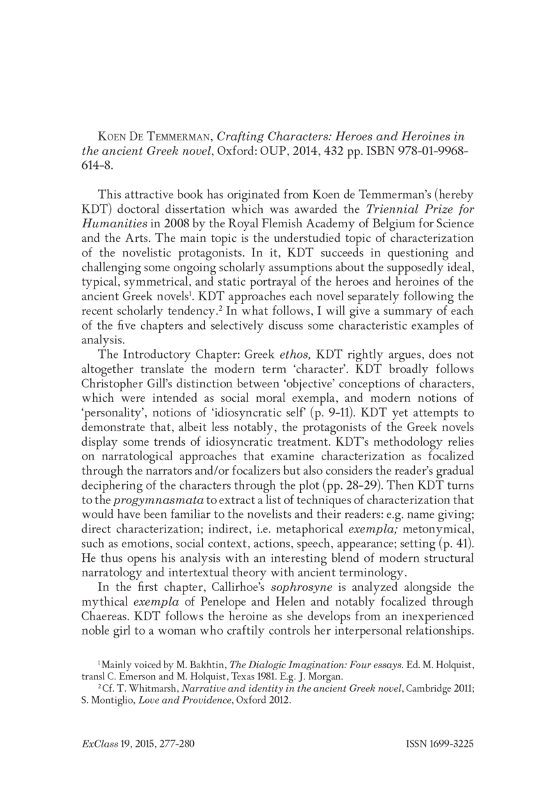 Open gallery for Crafting Characters