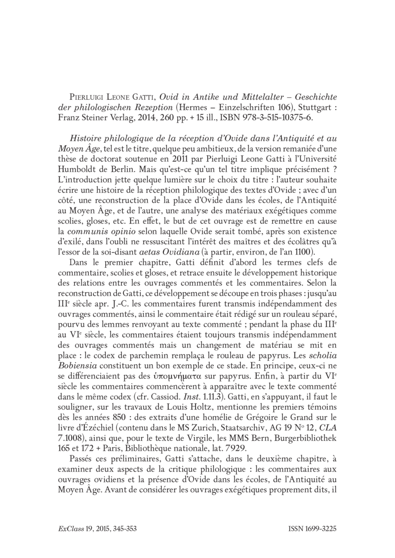 Open gallery for Ovid in Antike und Mittelalter