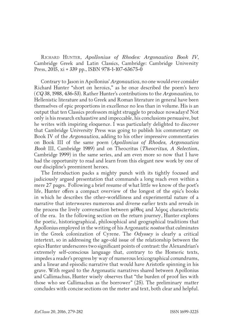 Open gallery for Apollonius of Rhodes, Argonautica, Book IV