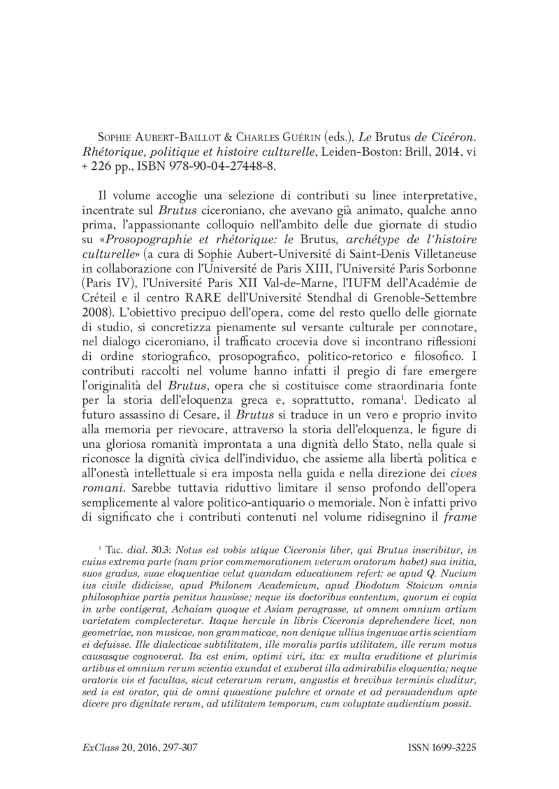 Open gallery for Le "Brutus" de Cicéron