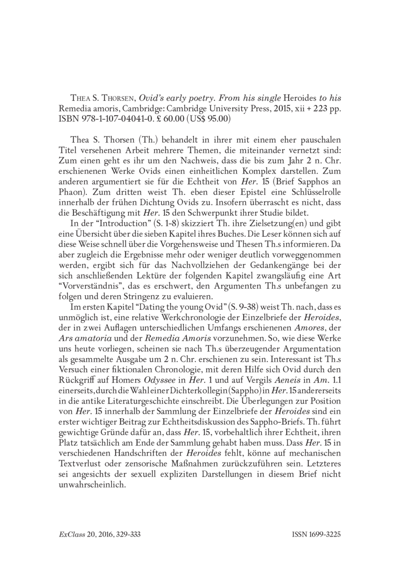 Open gallery for Ovid’s Early Poetry