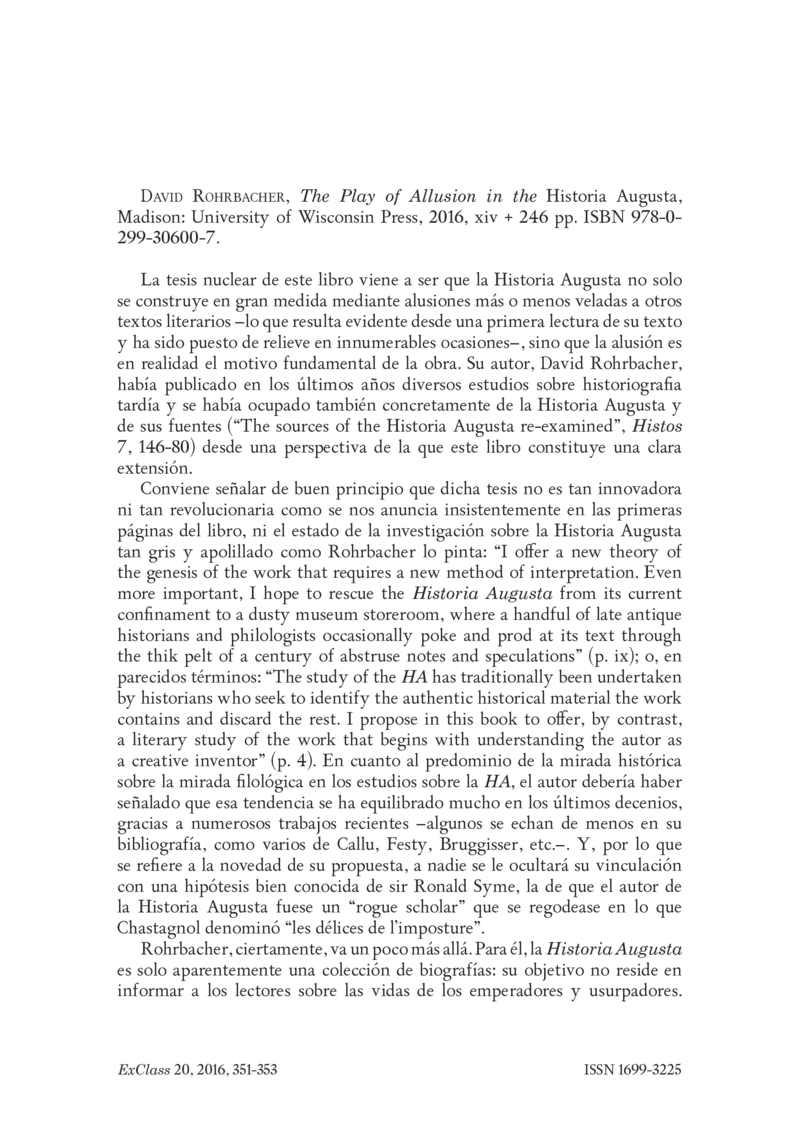 Open gallery for The Play of Allusion in the "Historia Augusta"