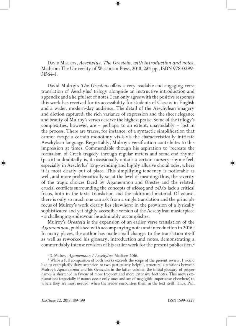 Open gallery for Aeschylus, The Oresteia