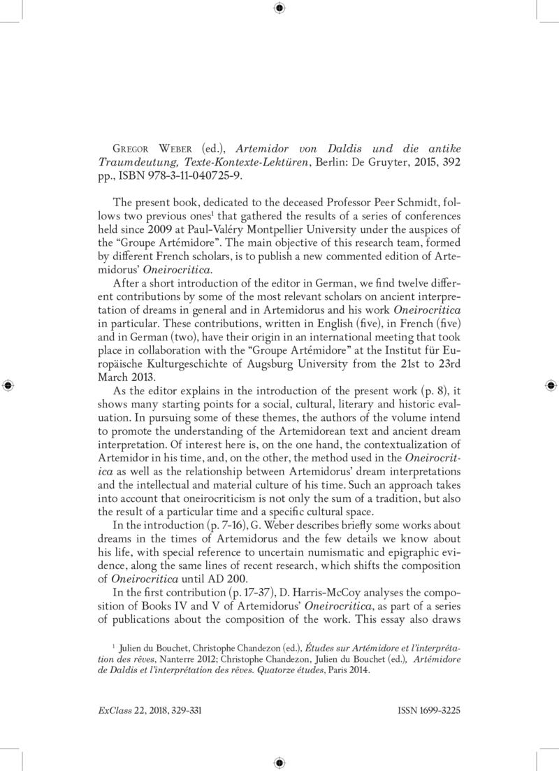 Open gallery for Artemidor von Daldis und die antike Traumdeutung