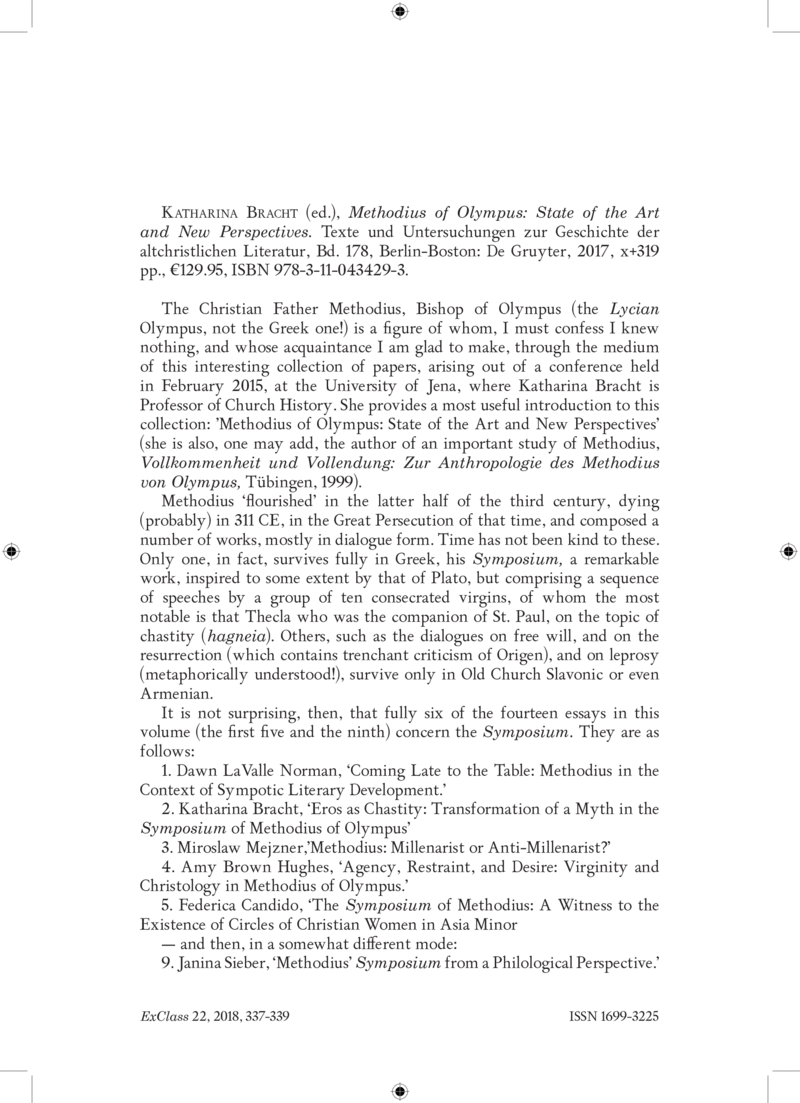 Open gallery for Methodius of Olympus