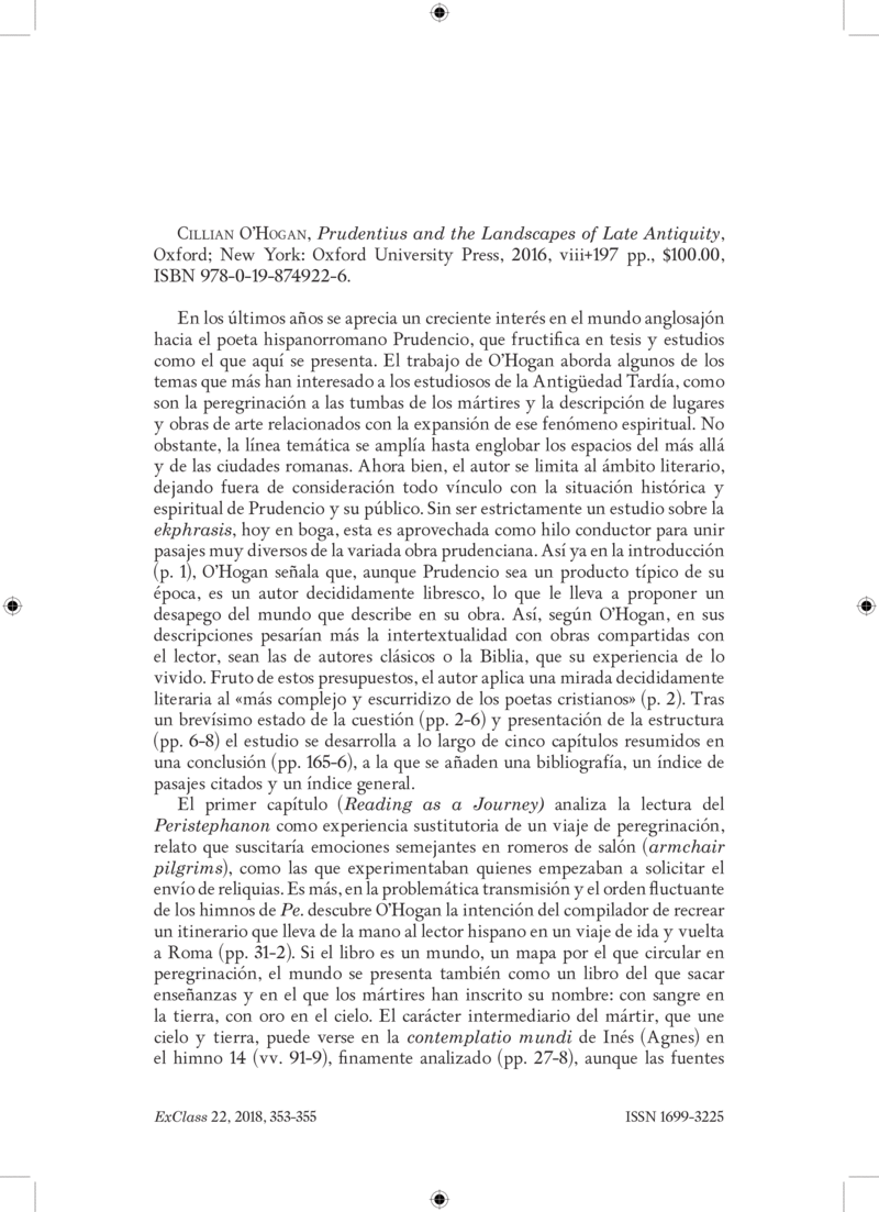 Open gallery for Prudentius and the Landscapes of Late Antiquity