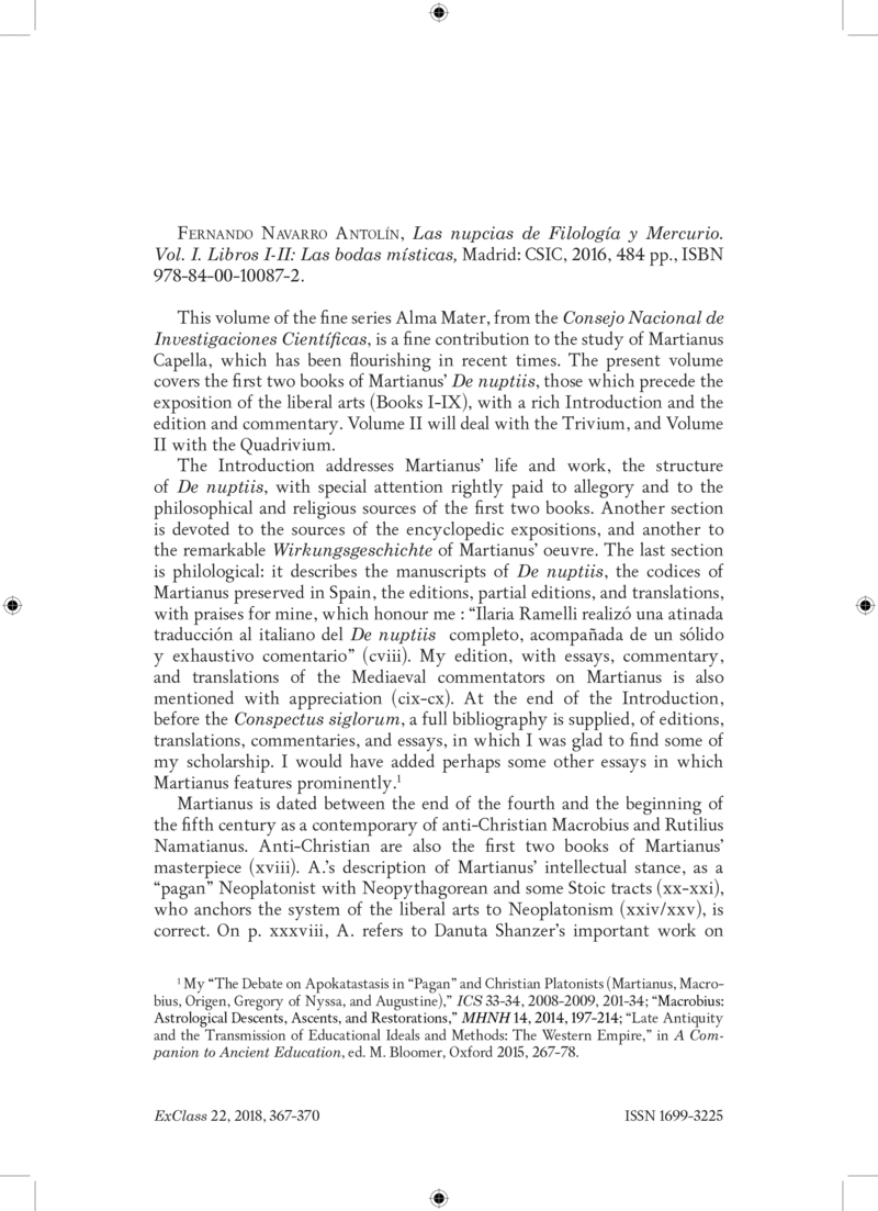 Open gallery for Marciano Capela, Las nupcias de Filología y Mercurio