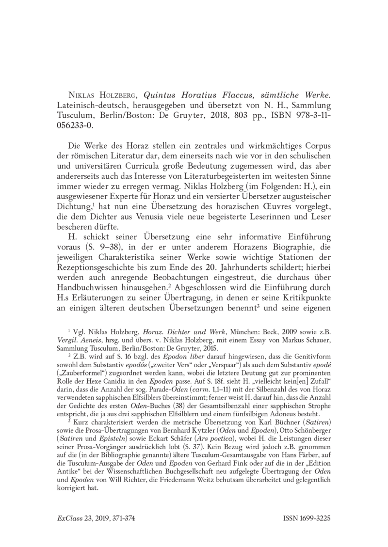 Open gallery for Quintus Horatius Flaccus, Sämtliche Werke