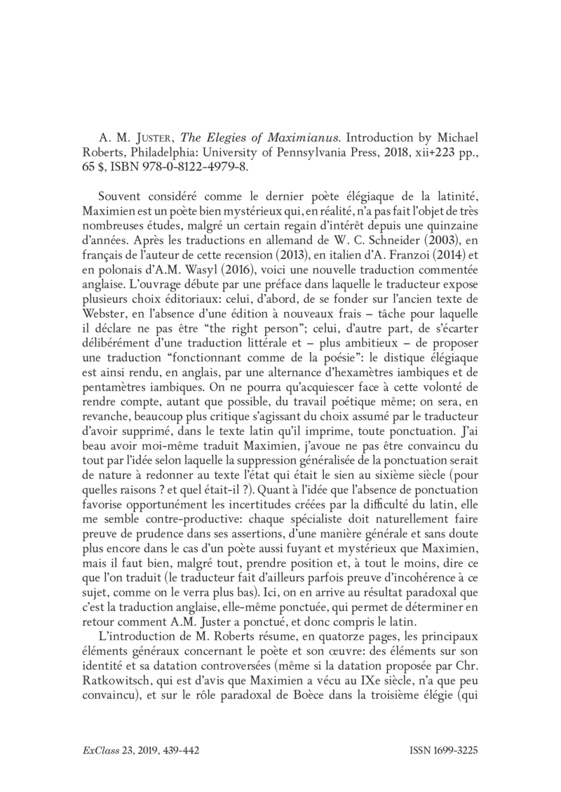 Open gallery for The Elegies of Maximianus