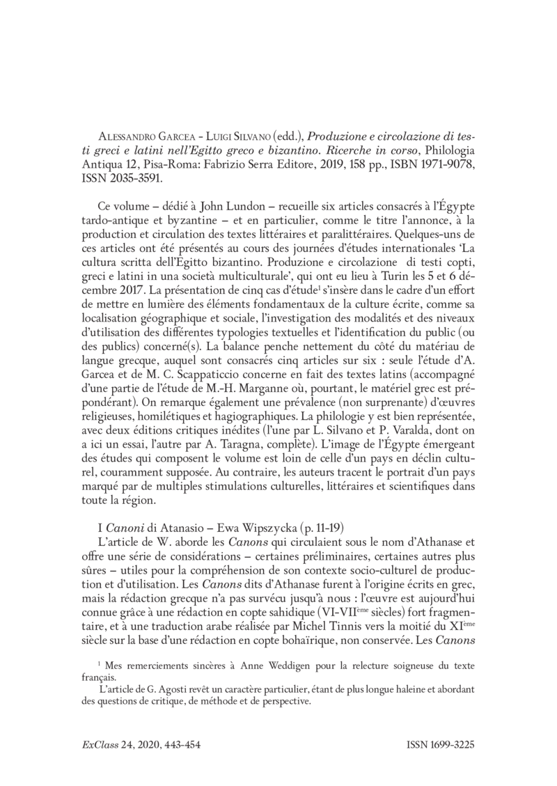 Open gallery for Philologia Antiqua. An International Journal of Classics