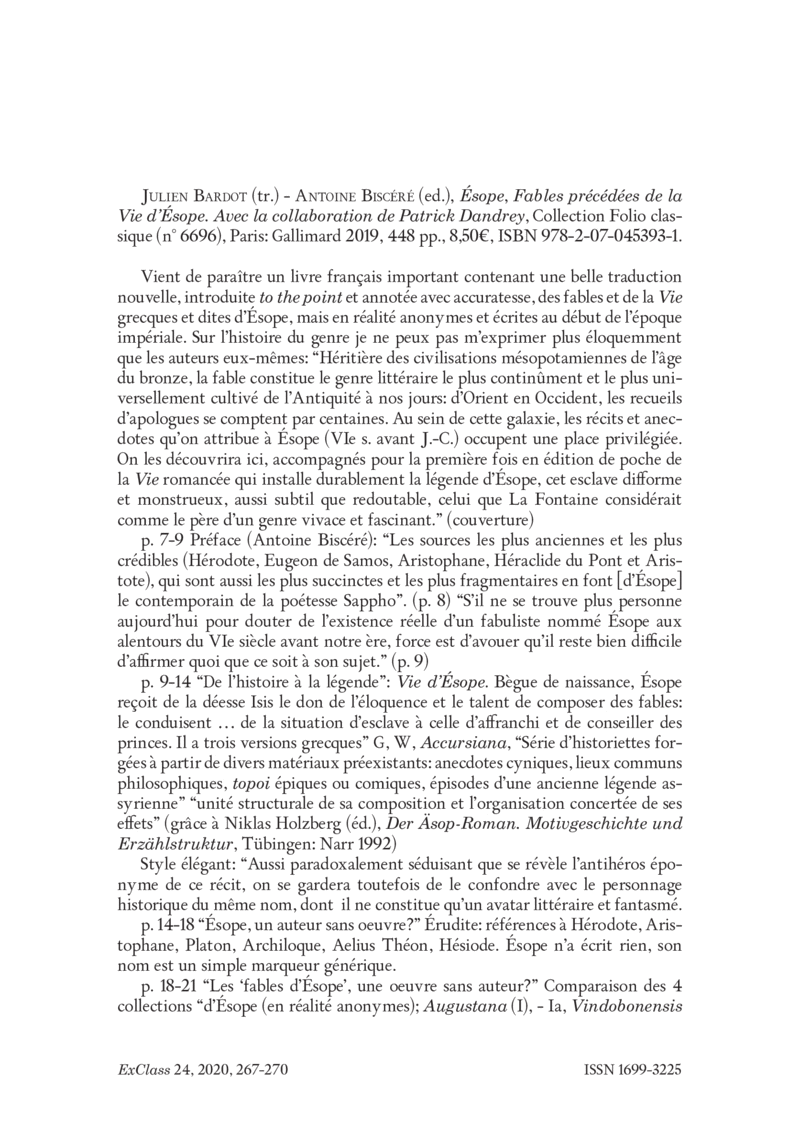 Open gallery for Ésope, Fables précédées de la Vie d’Ésope