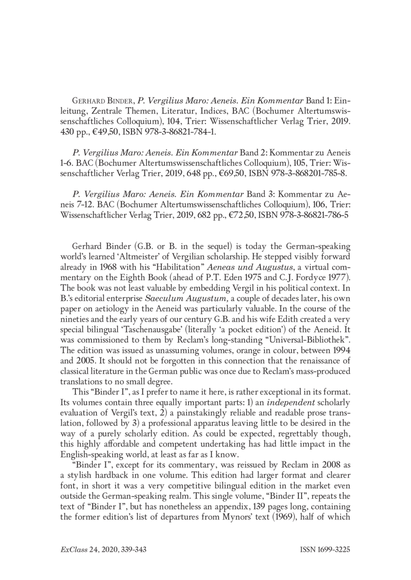 Open gallery for P. Vergilius Maro: Aeneis. Ein Kommentar