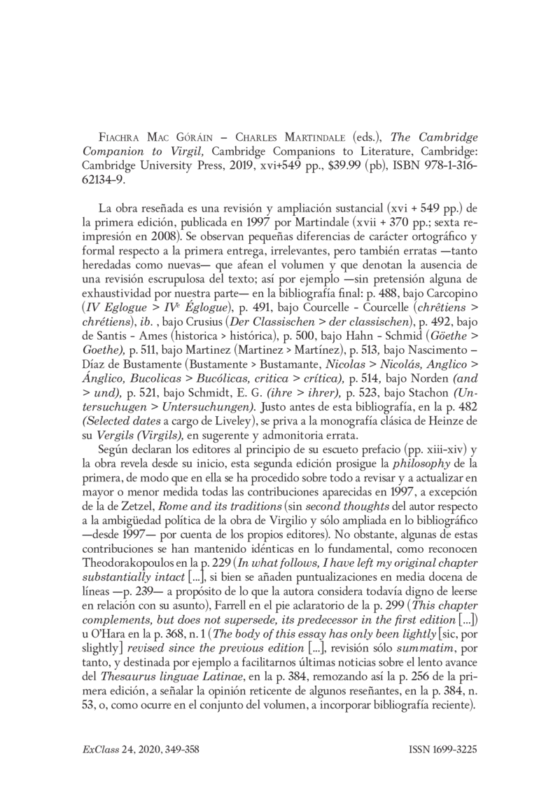 Open gallery for The Cambridge Companion to Virgil