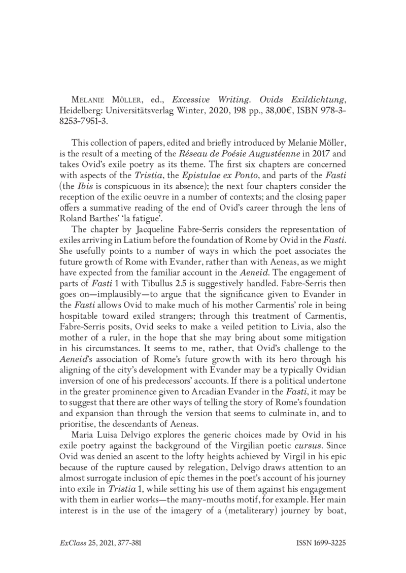 Open gallery for Excessive Writing