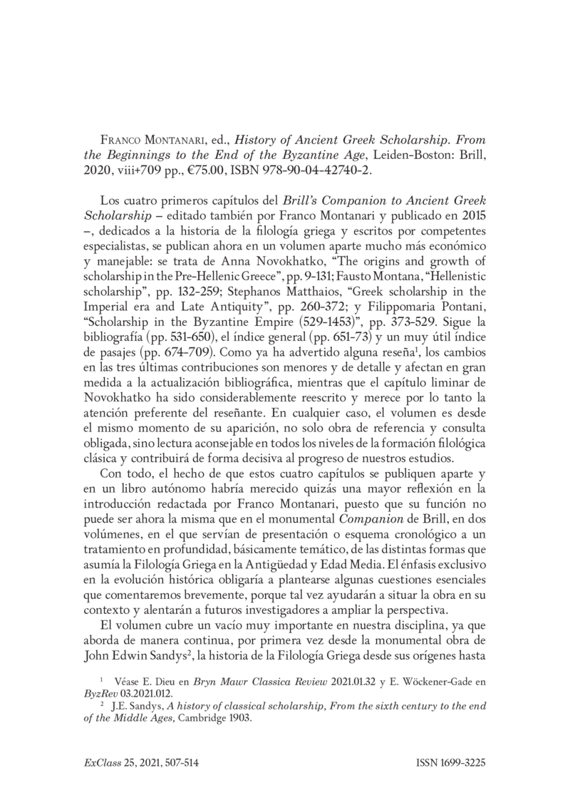 Open gallery for History of Ancient Greek Scholarship