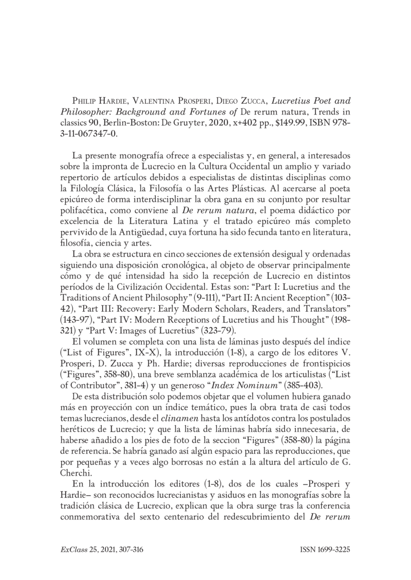 Open gallery for Lucretius Poet and Philosopher