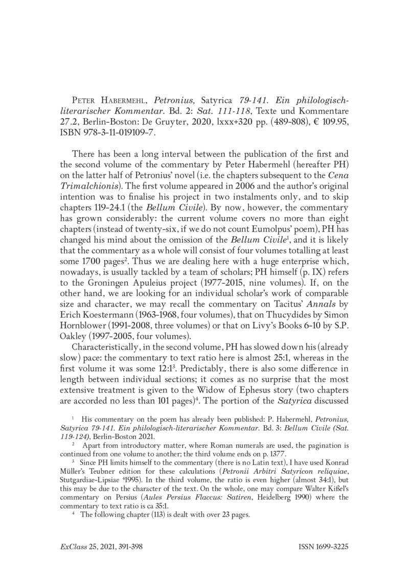 Open gallery for Petronius, Satyrica 79-141