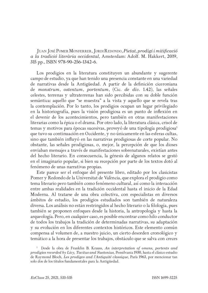 Open gallery for Pietat, prodigi i mitificació a la tradició literària occidental