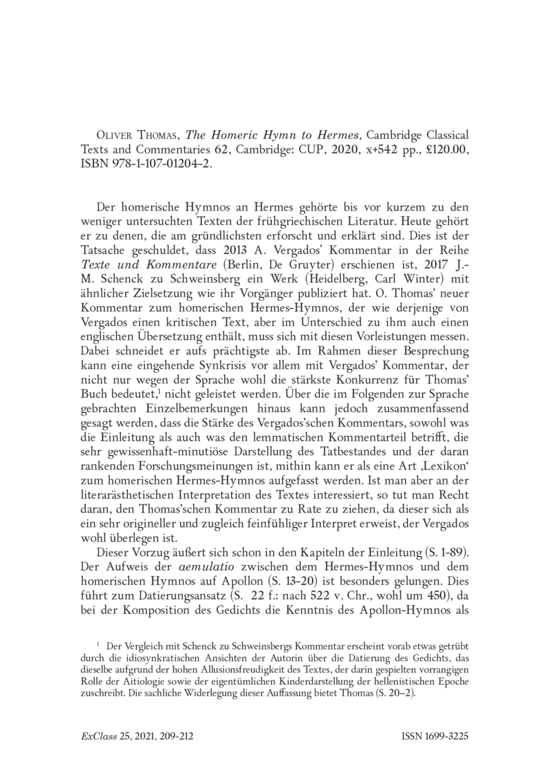 Open gallery for The Homeric Hymn to Hermes