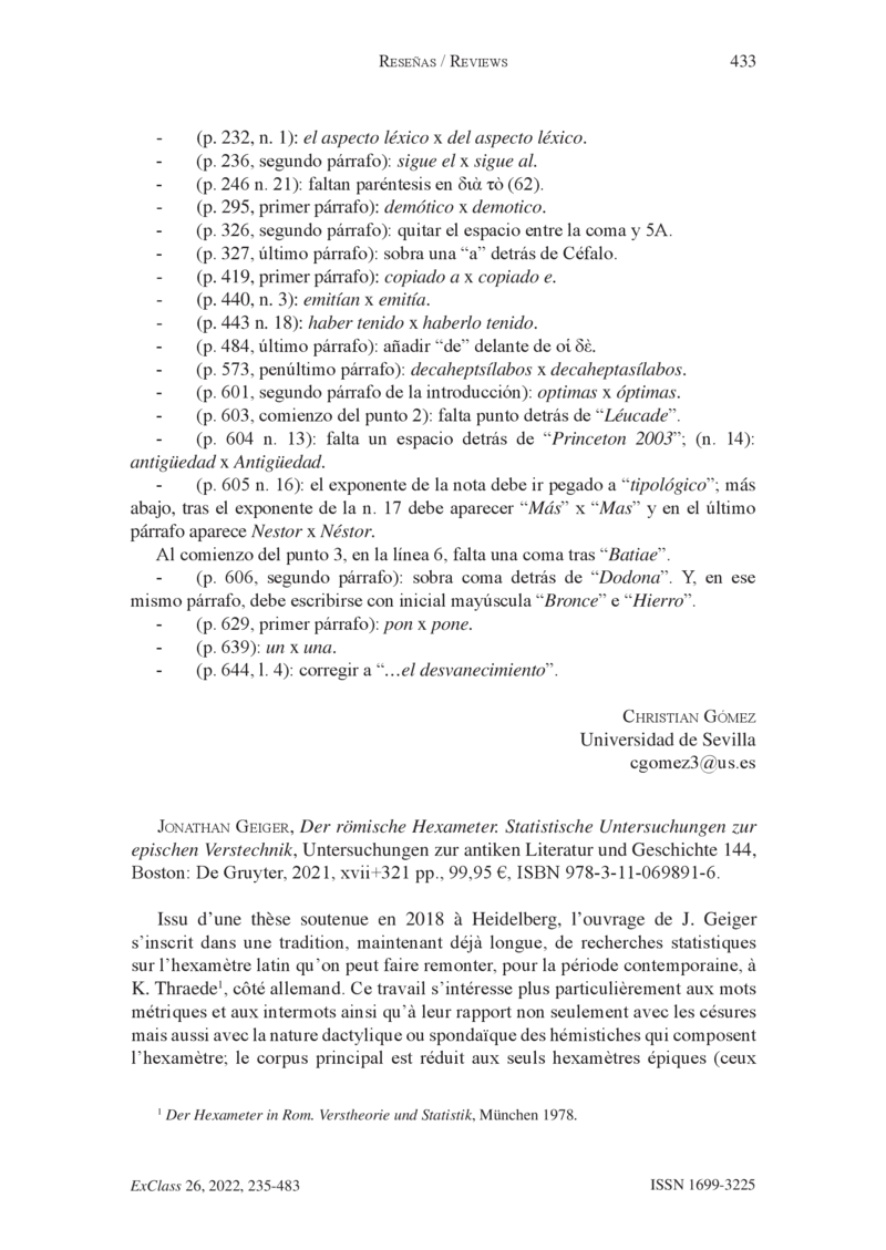 Open gallery for Der römische Hexameter