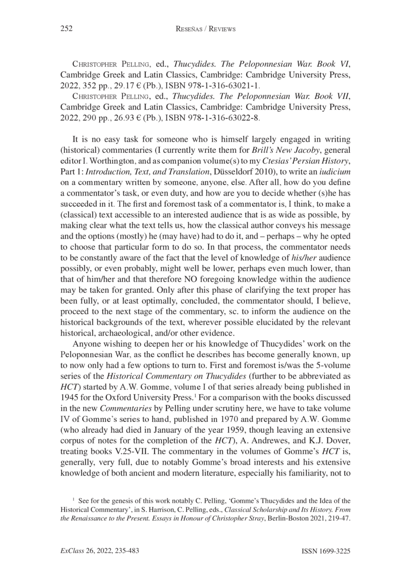 Open gallery for Thucydides, The Peloponnesian War