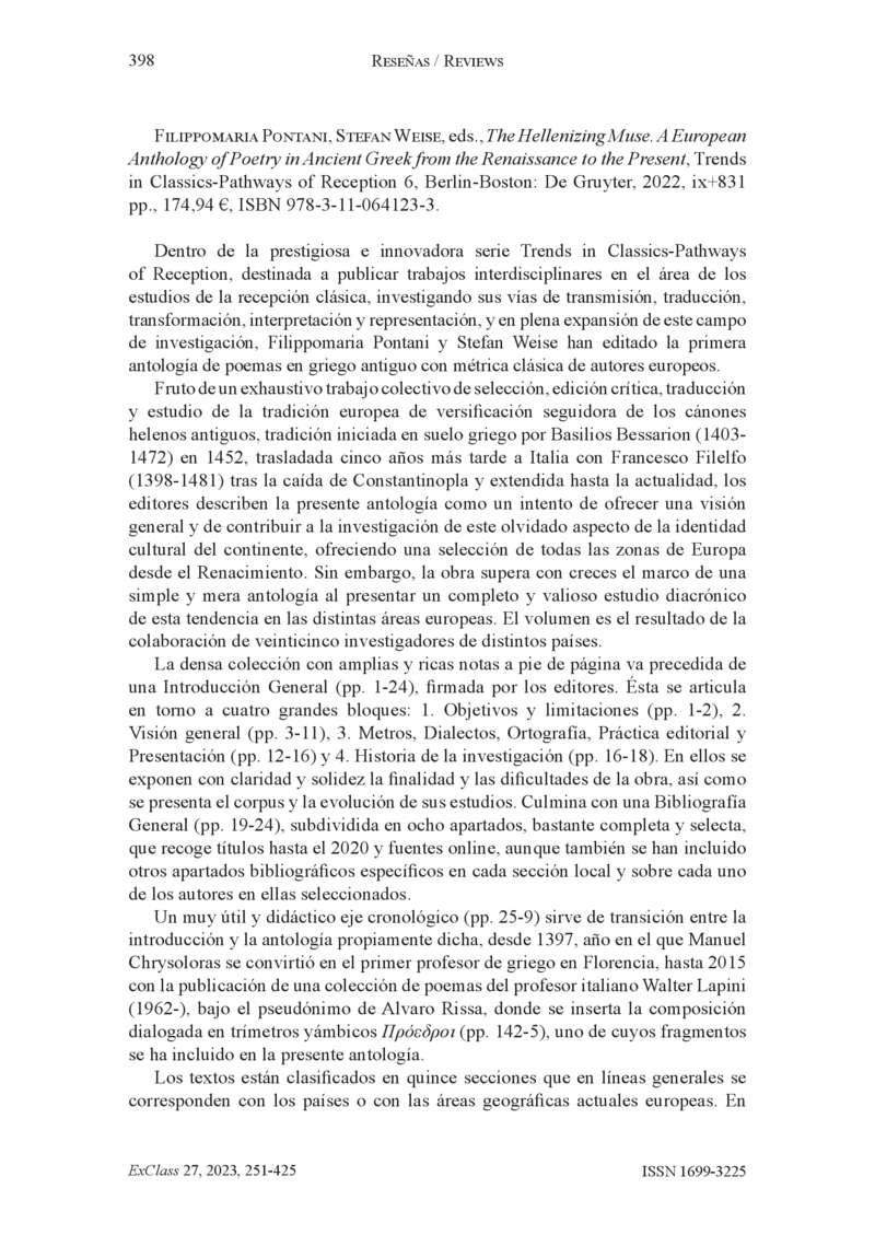 Open gallery for The Hellenizing Muse