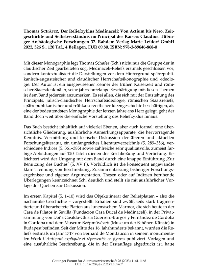 Open gallery for Der Reliefzyklus Medinaceli: Von Actium bis Nero