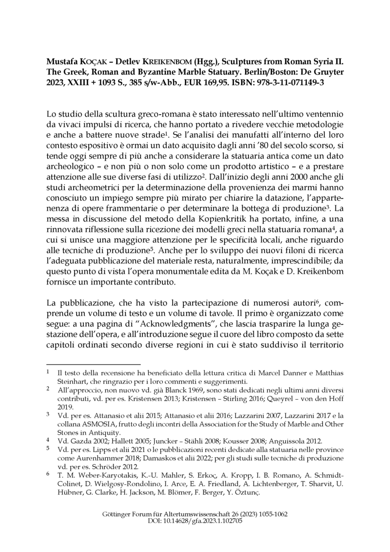 Open gallery for Sculptures from Roman Syria II