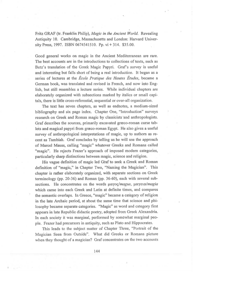 Open gallery for Magic in the Ancient World