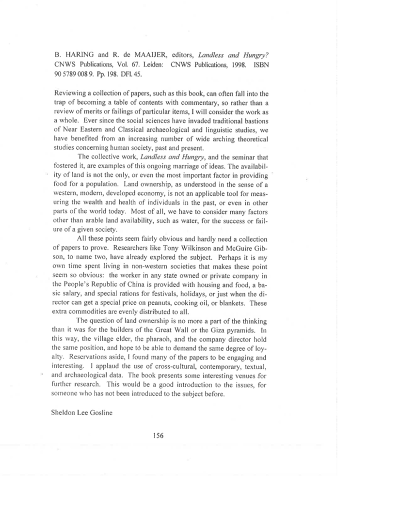 Open gallery for Landless and Hungry?