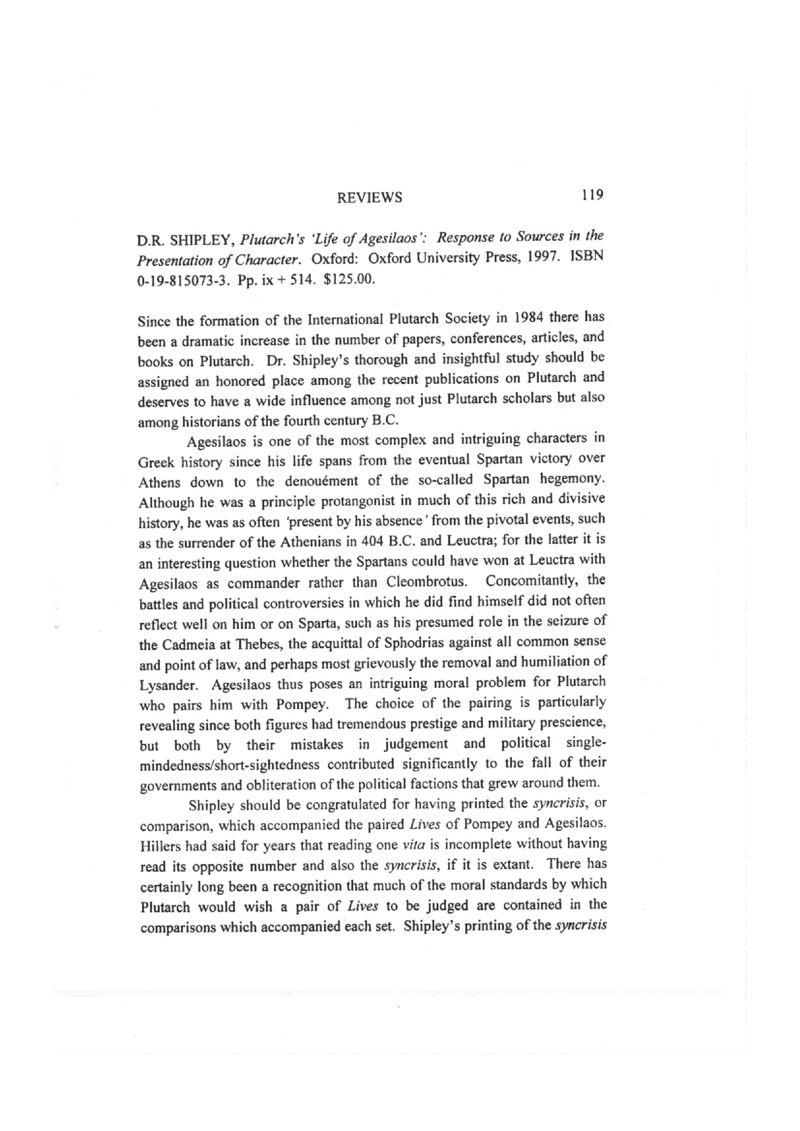 Open gallery for A Commentary on Plutarch's "Life of Agesilaos"