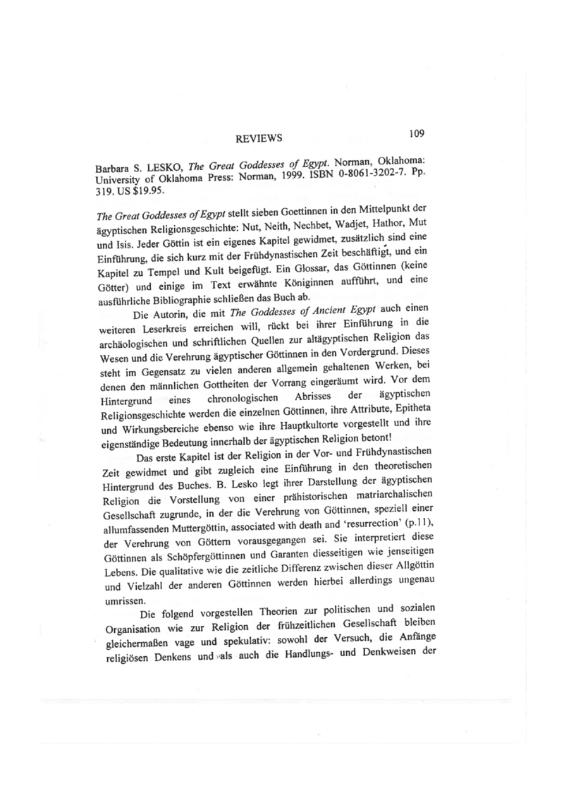 Open gallery for The Great Goddesses of Egypt