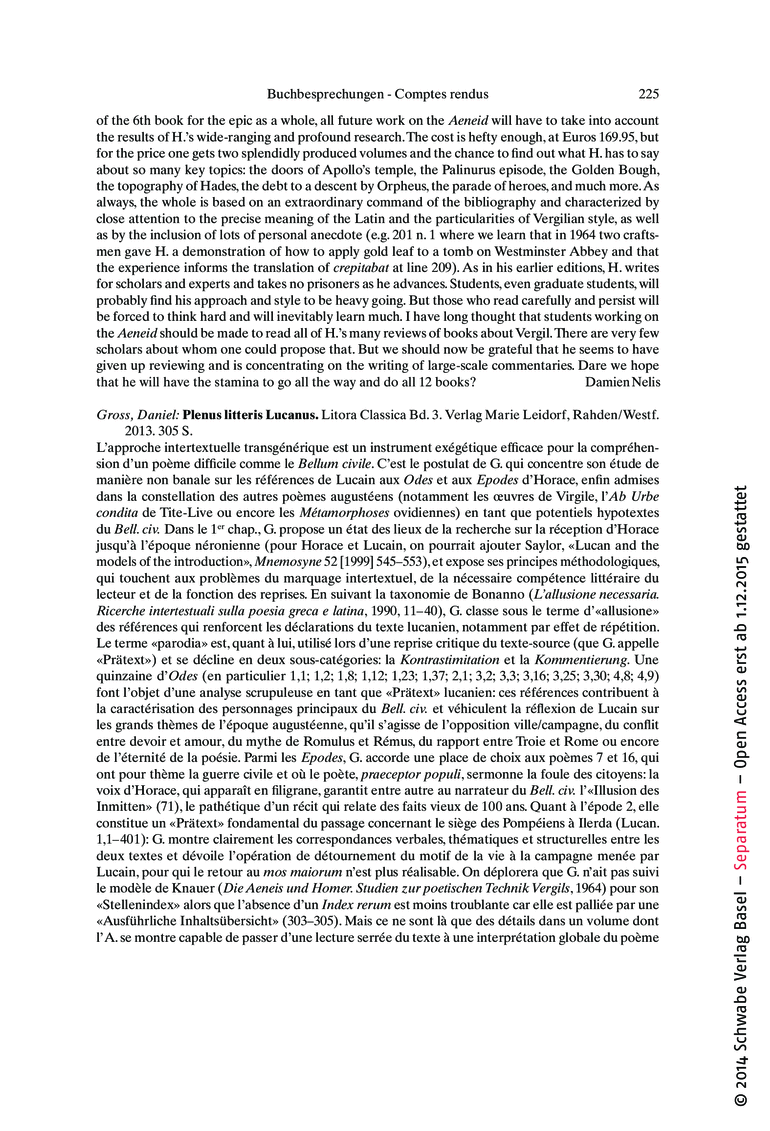 Open gallery for Plenus litteris Lucanus