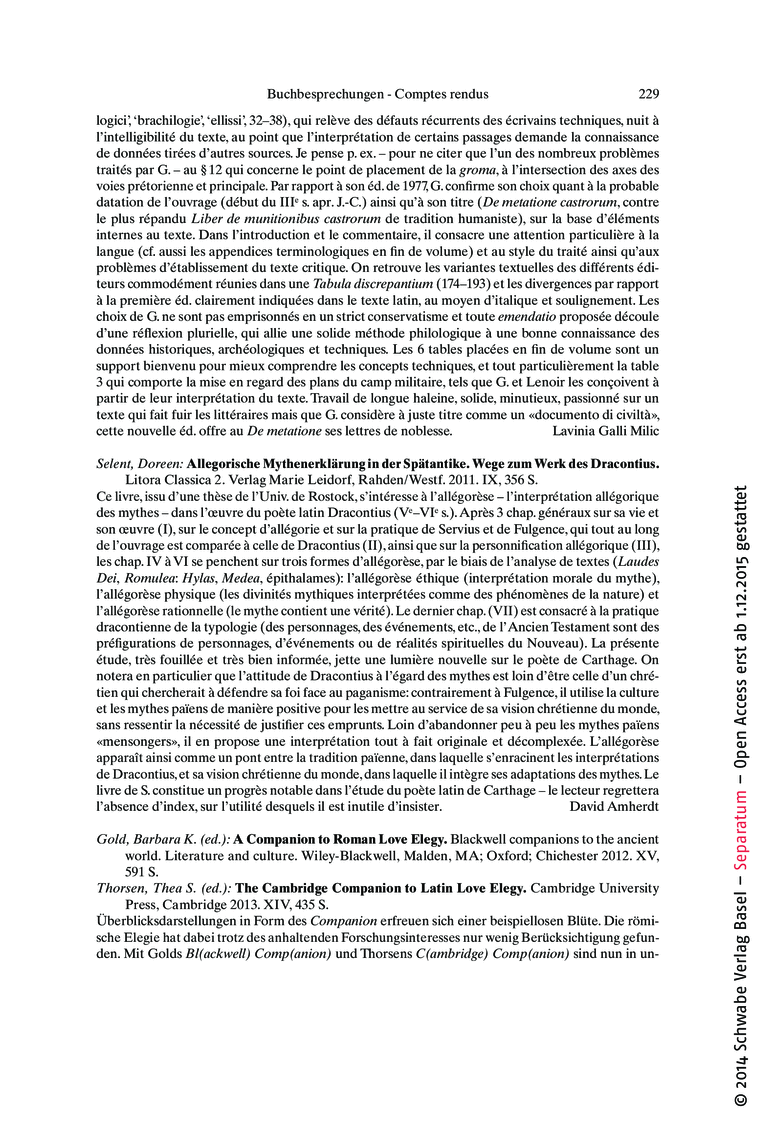 Open gallery for The Cambridge Companion to Latin Love Elegy