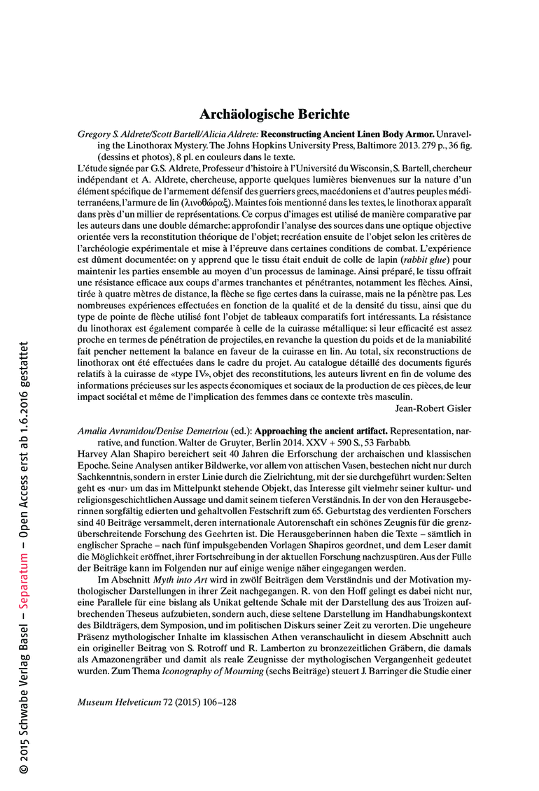 Open gallery for Approaching the ancient artifact