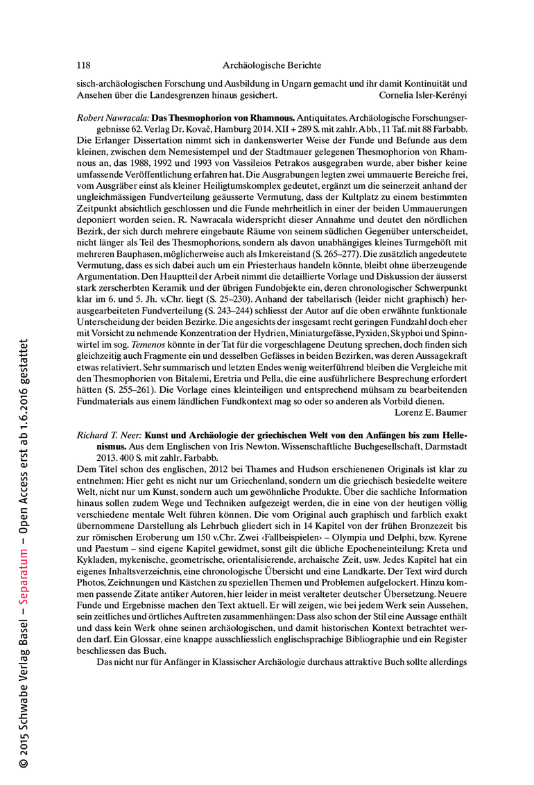 Open gallery for Kunst und Archäologie der griechischen Welt von den Anfängen bis zum Hellenismus