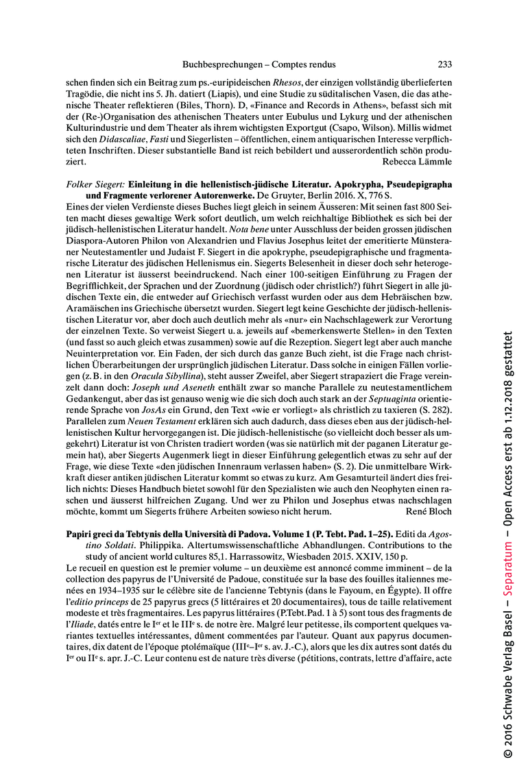 Open gallery for Einleitung in die hellenistisch-jüdische Literatur