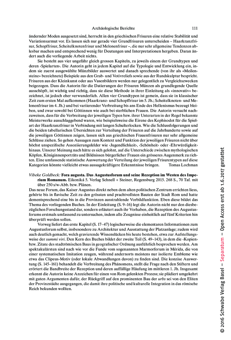 Open gallery for Fora augusta