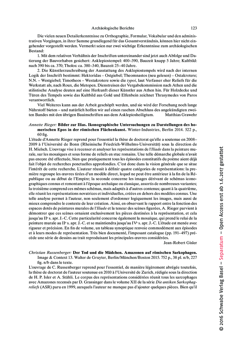 Open gallery for Bilder zur Ilias