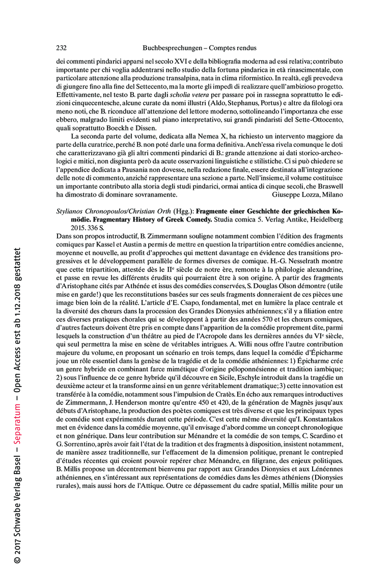 Open gallery for Fragmente einer Geschichte der griechischen Komödie