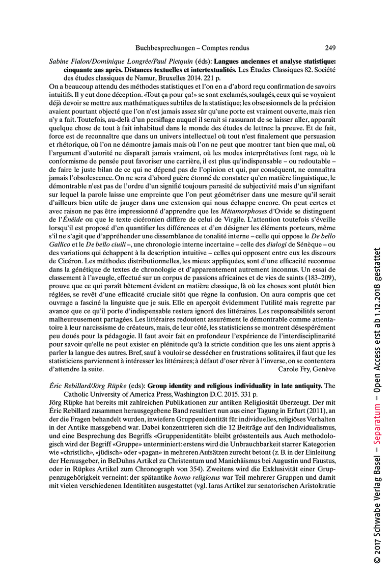 Open gallery for Langues anciennes et analyse statistique: cinquante ans après