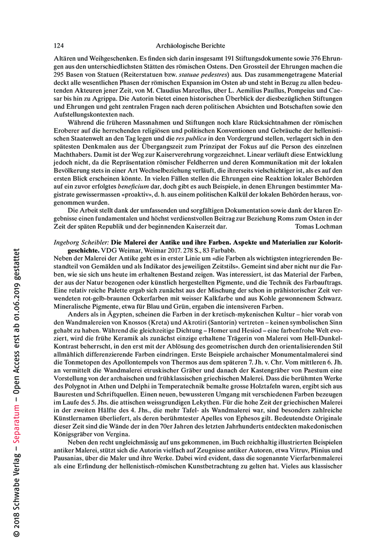 Open gallery for Die Malerei der Antike und ihre Farben