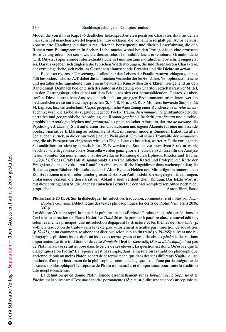 Open gallery for Traité 20 (I, 3): Sur la dialectique